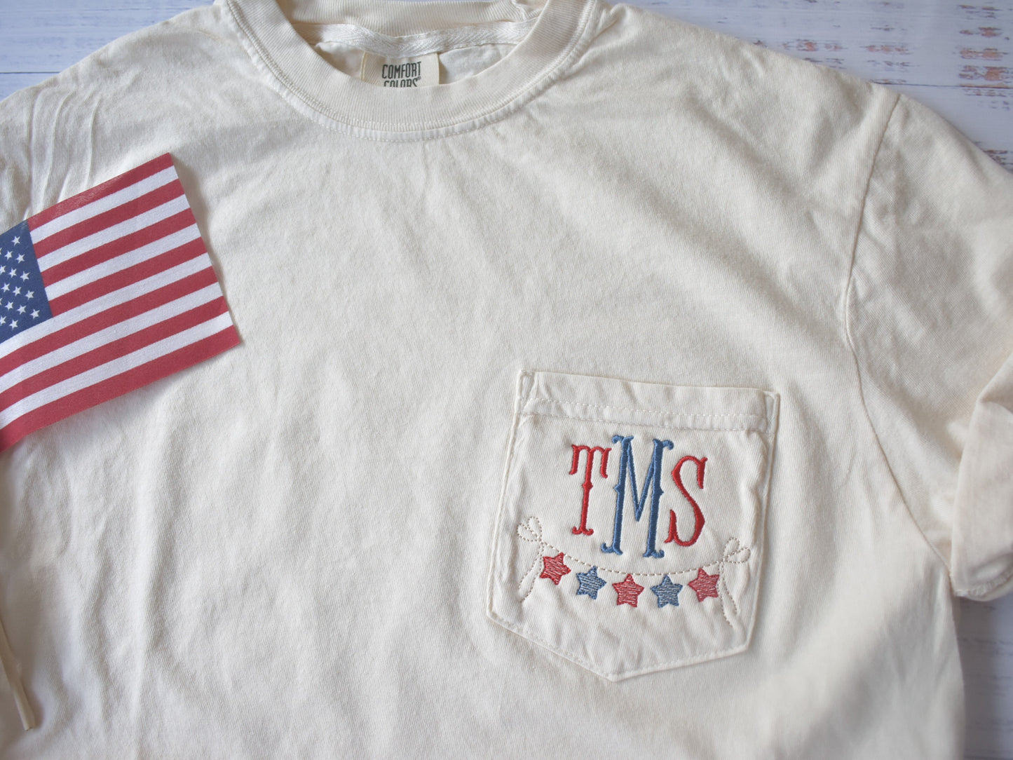 4TH of JULY MONOGRAM BANNER image 7
