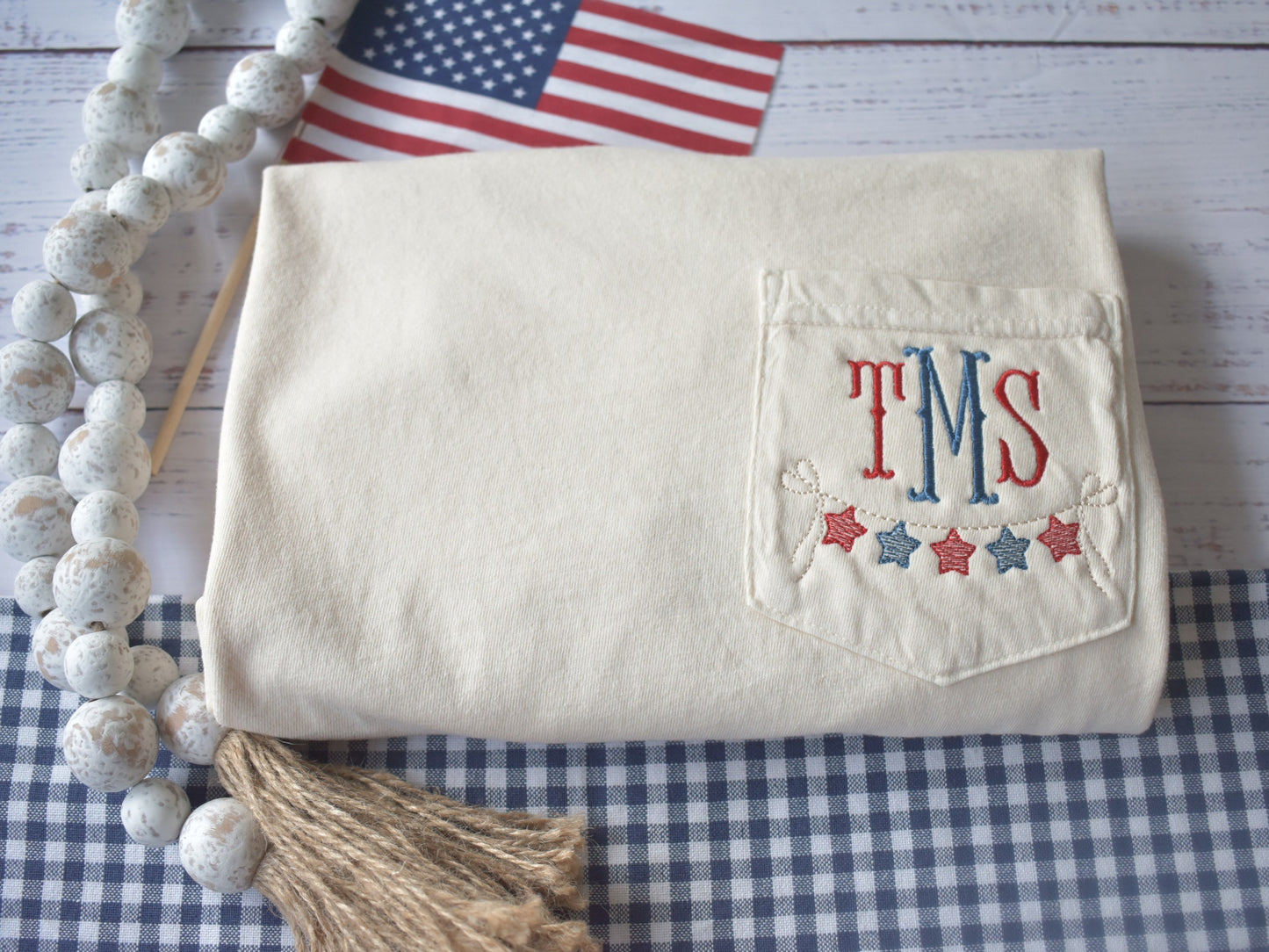 4TH of JULY MONOGRAM BANNER image 8