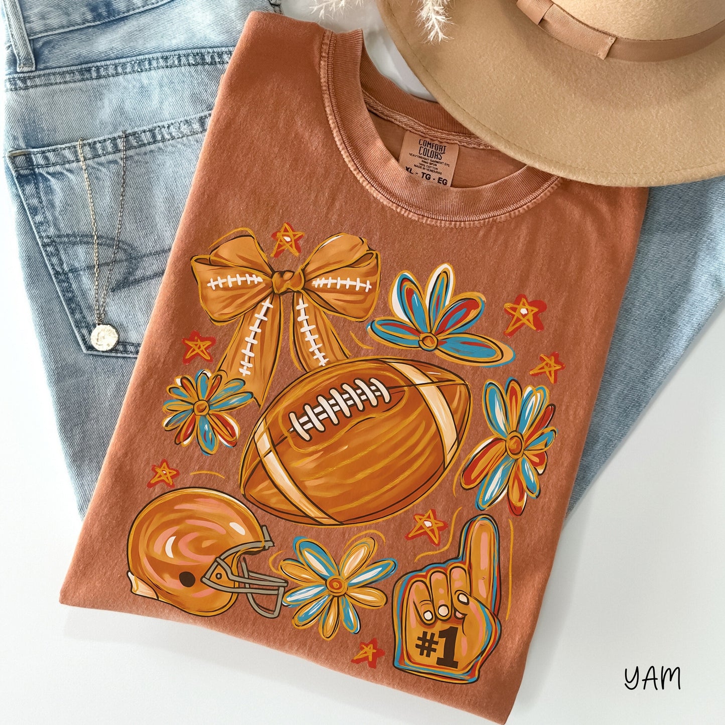 BRUSHSTROKE FOOTBALL