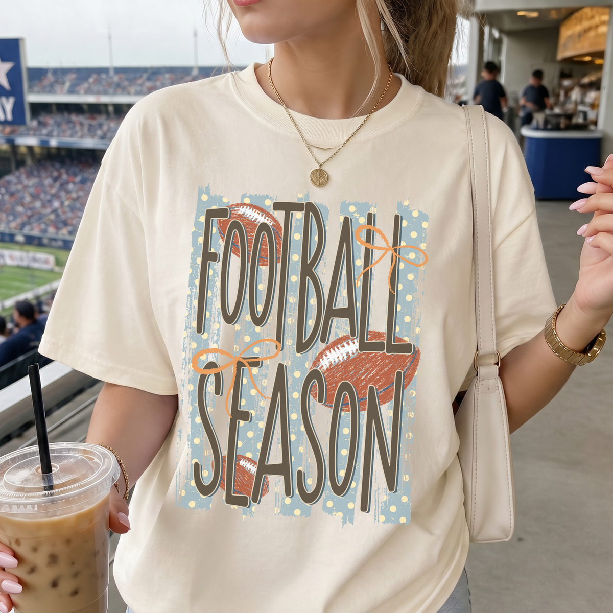 FOOTBALL SEASON Comfort Colors Tee